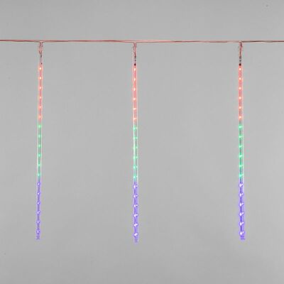 NEON-NIGHT 256-319-6 Гирлянда Тающие сосульки светодиодная,х 50см, шаг 50см, 230 В (с трансформатором) мульти светодиоды