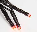 NEON-NIGHT 303-152 Гирлянда Нить управляемая 10м 100 LED РОЗОВЫЙ черный ПВХ IP65 свечение с динамикой 230В NEON-NIGHT