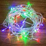 NEON-NIGHT 303-169 Гирлянда Твинкл Лайт 4 м, прозрачный ПВХ, 25 LED, цвет Мультиколор