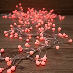 NEON-NIGHT 303-602 Гирлянда Мишура LED 3 м прозрачный ПВХ, 288 диодов, цвет красный