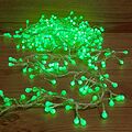 NEON-NIGHT 303-614 Гирлянда Мишура LED 6 м прозрачный ПВХ, 576 диодов, цвет ЗЕЛЁНЫЙ