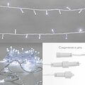 NEON-NIGHT 305-255 Гирлянда светодиодная Нить 10м 100 LED БЕЛЫЙ прозрачный ПВХ IP65 эффект мерцания 24В соединяется NEON-NIGHT нужен трансформатор 531-100/531-311/531-312