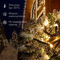 NEON-NIGHT 305-285 Гирлянда светодиодная Нить 10м 100 LED БЕЛЫЙ прозрачный ПВХ IP65 эффект мерцания 230В соединяется нужен блок 303-500-1 NEON-NIGHT