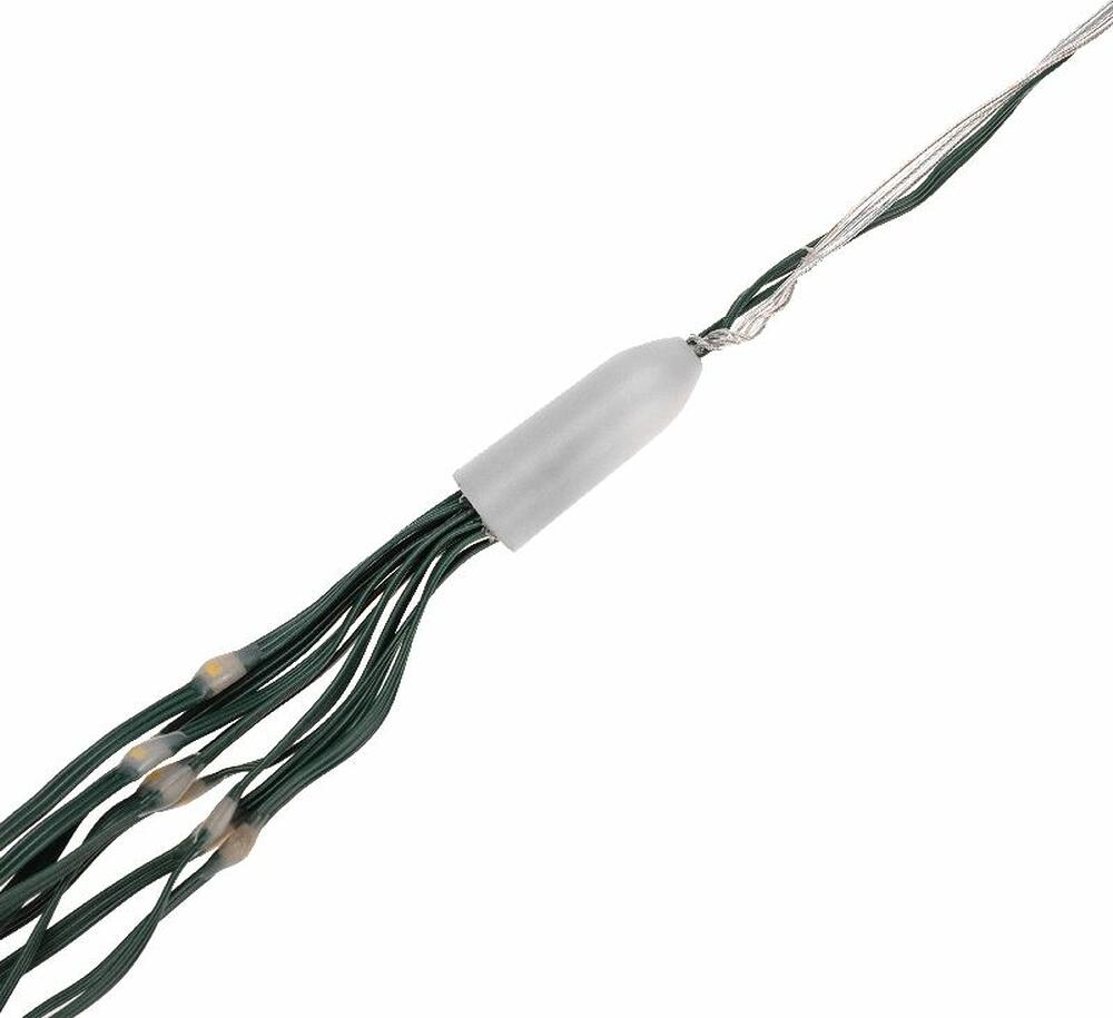 NEON-NIGHT 315-896 Гирлянда светодиодная из росы с макушкой на елку 9 нитей х 2м, 200LED, эффект водопада, теплый белый цвет, 230В NEON-NIGHT