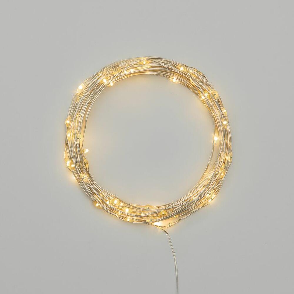 NEON-NIGHT 315-976 Гирлянда светодиодная Роса 10м, 100LED, ТЕПЛЫЙ БЕЛЫЙ, IP20, IP20, USB NEON-NIGHT