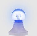 NEON-NIGHT 405-123 Ретро-лампа светодиодная, диаметр 45мм, E27, 6 LED, 2Вт, СИНИЙ, прозрачная колба, 230В NEON-NIGHT NEON-NIGHT 405-123 Ретро-лампа светодиодная, диаметр 45мм, E27, 6 LED, 2Вт, СИНИЙ, прозрачная колба, 230В NEON-NIGHT