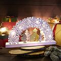 NEON-NIGHT 504-021 Деревянная фигурка с подсветкой Рождественская сказка 44,5x6x24 см