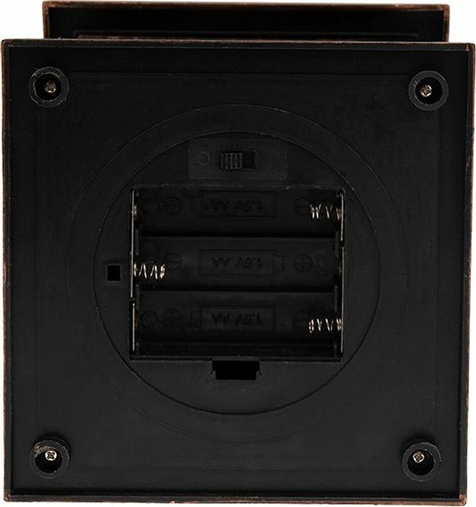 NEON-NIGHT 511-031 Светодиодный камин Кантри с эффектом живого огня 12х12х18,5 см, батарейки 3хАА (не в комплекте)