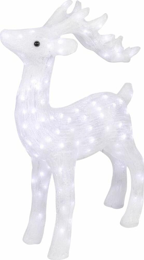 NEON-NIGHT 513-280 Акриловая светодиодная фигура Олень 50х25х75 см, IP65, понижающий трансформатор в комплекте NEON-NIGHT