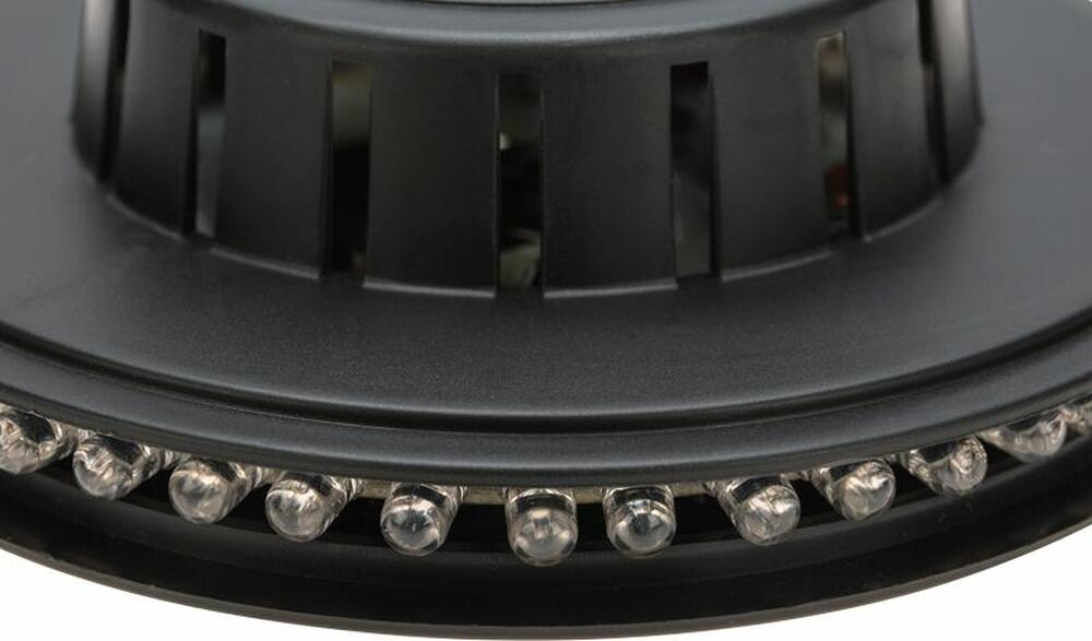 NEON-NIGHT 601-260 Диско-лампа Летающая тарелка 48 LED, черный корпус, 230В NEON-NIGHT