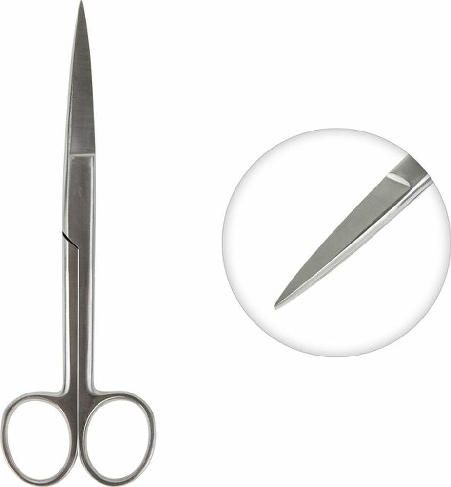 Noname 12-4929-9 Ножницы остроконечные прямые 165мм
