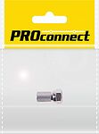 PROconnect 05-4005-4-7 Разъем антенный, штекер F, SAT, с резиновым уплотнителем, 1 шт. PROconnect