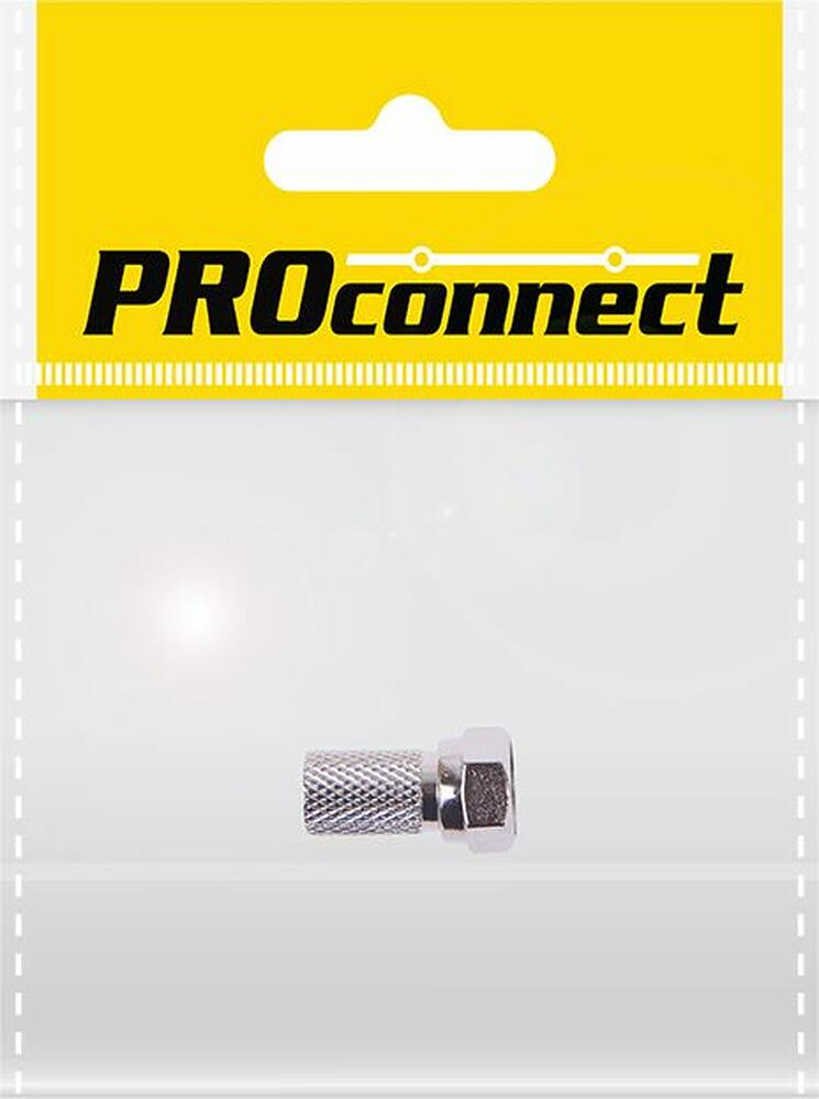 PROconnect 05-4005-4-7 Разъем антенный, штекер F, SAT, с резиновым уплотнителем, 1 шт. PROconnect