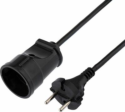 PROconnect 11-7103 Удлинитель-шнур на рамке ПВС 2х0,75, 30м, б/з, 6А, 1300Вт, IP20, черный (Сделано в России) PROconnect