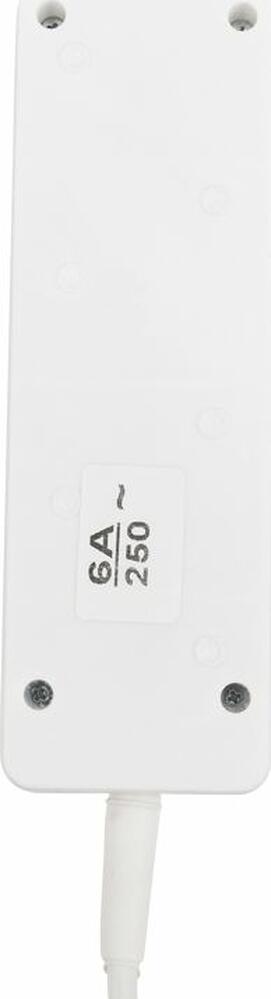 PROconnect 11-7208 Удлинитель 3 гнезда, 10м, 3х0,75мм², с/з, белый PROconnect