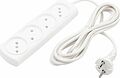 PROconnect 11-7220 Удлинитель OPTIMA 4 гнезда, 3м, 2х0,75мм², б/з, белый PROconnect