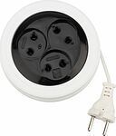 PROconnect 11-7224 Удлинитель-рулетка STANDARD 3 гнезда, 3м, 2х0,75мм², б/з, белый PROconnect