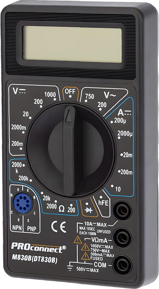 PROconnect 13-3011 Мультитестер цифровой M830B 13-3011
