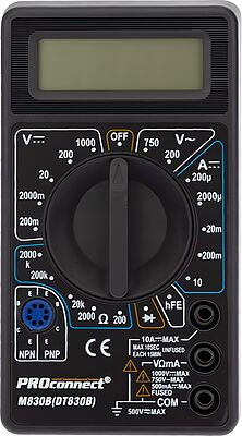 PROconnect 13-3011 Мультитестер цифровой M830B 13-3011