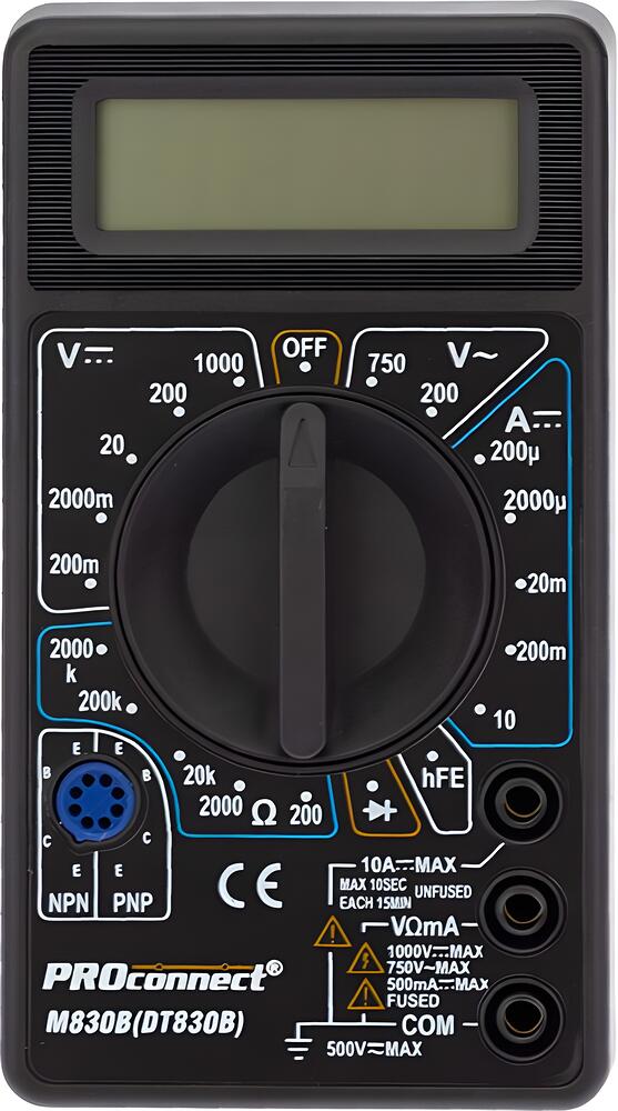 PROconnect 13-3011 Мультитестер цифровой M830B 13-3011