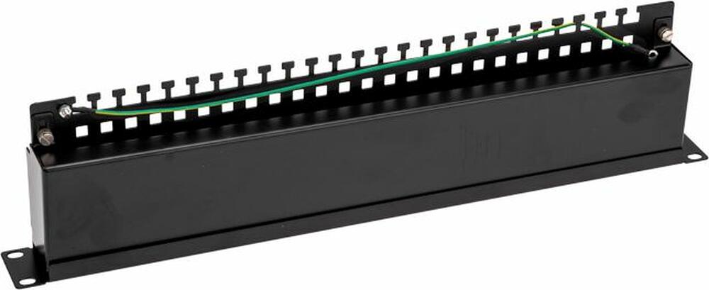 REXANT 02-0041 Панель коммутационная 19 quot;, 1U, 24 порта, STP, RJ-45, CAT 5e REXANT PRO