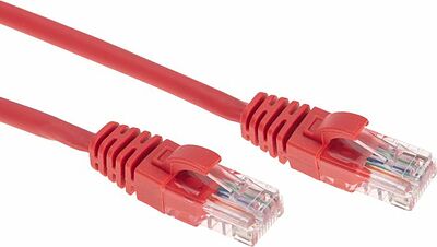 REXANT 02-0103-1 Патч-корд U/UTP, CAT 5e, RJ45-RJ45, 26AWG, LSZH, красный, 1м REXANT
