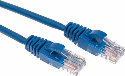 REXANT 02-0104-2 Патч-корд U/UTP, CAT 5e, RJ45-RJ45, 26AWG, LSZH, синий, 2м REXANT