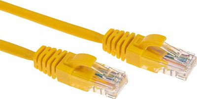 REXANT 02-0105-2 Патч-корд U/UTP, CAT 5e, RJ45-RJ45, 26AWG, LSZH, желтый, 2м REXANT