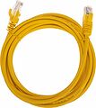 REXANT 02-0105-3 Патч-корд U/UTP, CAT 5e, RJ45-RJ45, 26AWG, LSZH, желтый, 3м REXANT