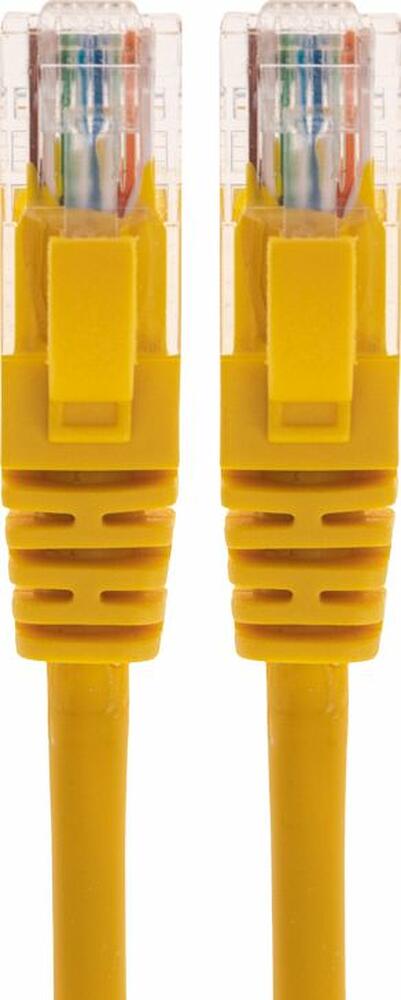 REXANT 02-0105-5 Патч-корд U/UTP, CAT 5e, RJ45-RJ45, 26AWG, LSZH, желтый, 5м REXANT