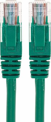 REXANT 02-0106-03 Патч-корд U/UTP, CAT 5e, RJ45-RJ45, 26AWG, LSZH, зеленый, 0,3м REXANT