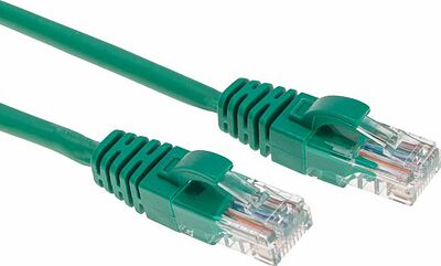 REXANT 02-0106-03 Патч-корд U/UTP, CAT 5e, RJ45-RJ45, 26AWG, LSZH, зеленый, 0,3м REXANT