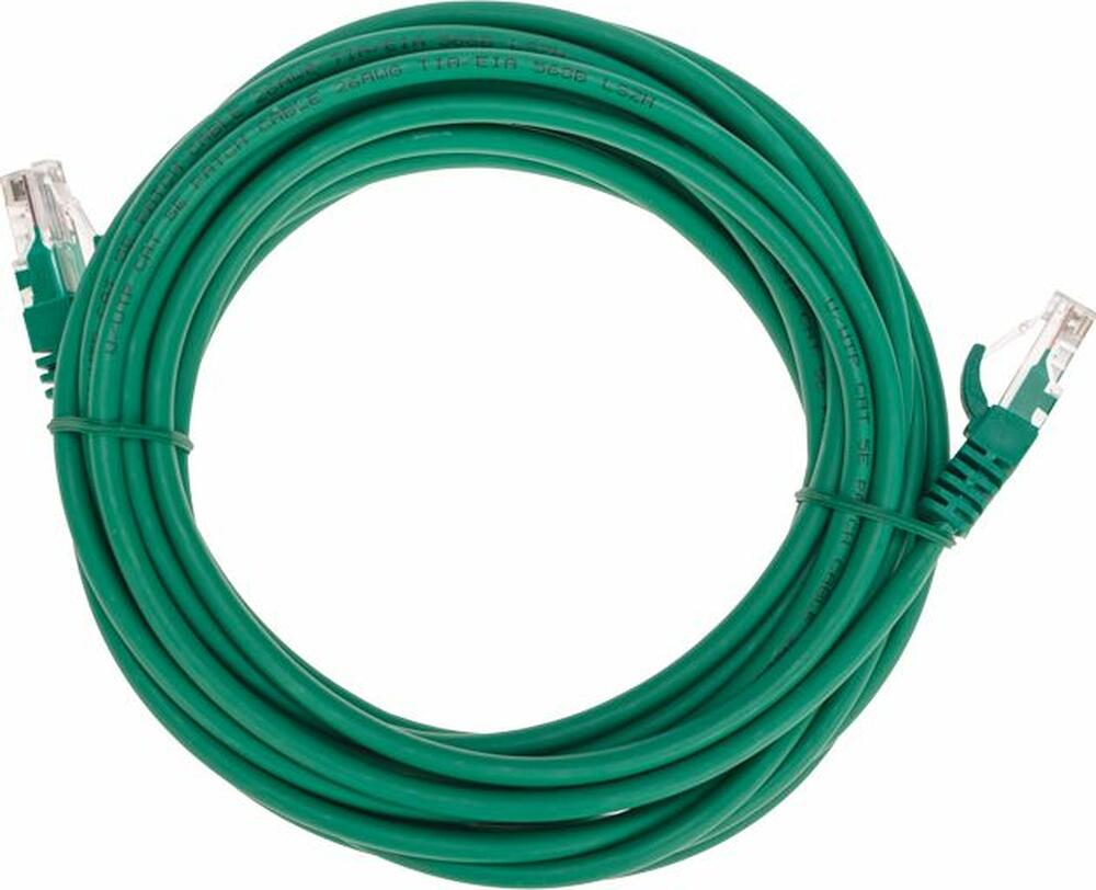 REXANT 02-0106-5 Патч-корд U/UTP, CAT 5e, RJ45-RJ45, 26AWG, LSZH, зеленый, 5м REXANT