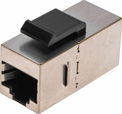 REXANT 02-0109 Адаптер проходной формата Keystone, Jack RJ-45(8P8C), FTP, CAT 6 REXANT PRO