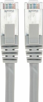 REXANT 02-0110-5 Патч-корд F/UTP, CAT 5e, RJ45-RJ45, 26AWG, LSZH, серый, 5м REXANT