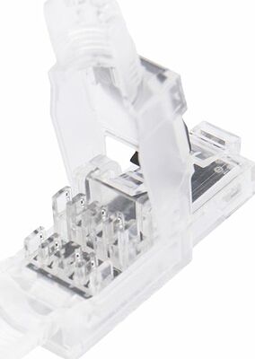 REXANT 02-0281 Разъем RJ-45(8P8C) полевой заделки под витую пару, UTP, CAT 6 (50 µ quot;/ 50 микродюймов) серия PRO REXANT