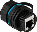 REXANT 02-0285 Индустриальный соединительный модуль, RJ-45(8P8C), FTP, CAT 6, IP68 с защитным колпачком для кабеля REXANT