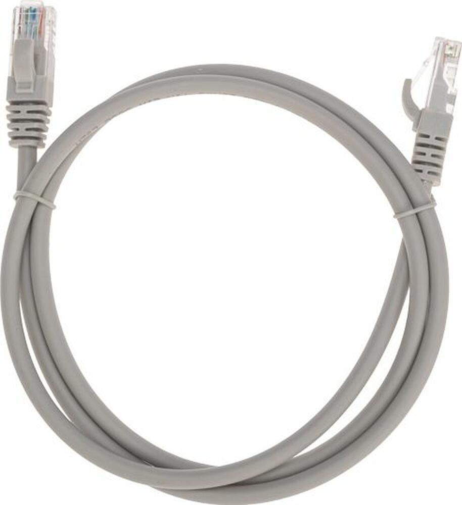 REXANT 02-0290-1 Патч-корд U/UTP, CAT 6, RJ45-RJ45, 26AWG, LSZH, серый, 1м REXANT