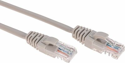 REXANT 02-0290-3 Патч-корд U/UTP, CAT 6, RJ45-RJ45, 26AWG, LSZH, серый, 3м REXANT