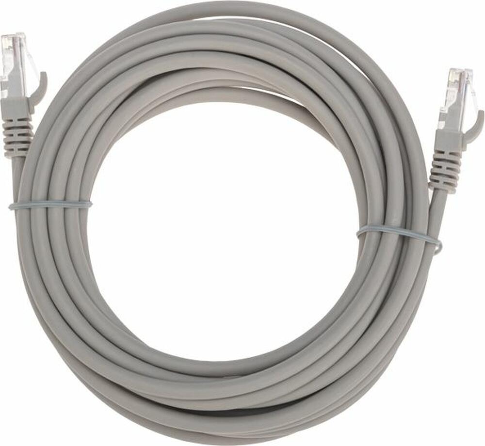 REXANT 02-0290-5 Патч-корд U/UTP, CAT 6, RJ45-RJ45, 26AWG, LSZH, серый, 5м REXANT