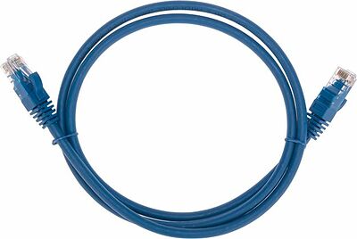 REXANT 02-0294-1 Патч-корд U/UTP, CAT 6, RJ45-RJ45, 26AWG, LSZH, синий, 1м REXANT