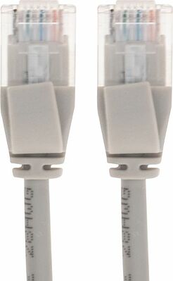 REXANT 02-0380-1 Патч-корд U/UTP, CAT 6A (10G), RJ45-RJ45, 28AWG, LSZH, серый, 1м REXANT