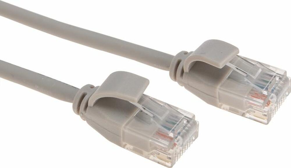 REXANT 02-0380-1 Патч-корд U/UTP, CAT 6A (10G), RJ45-RJ45, 28AWG, LSZH, серый, 1м REXANT