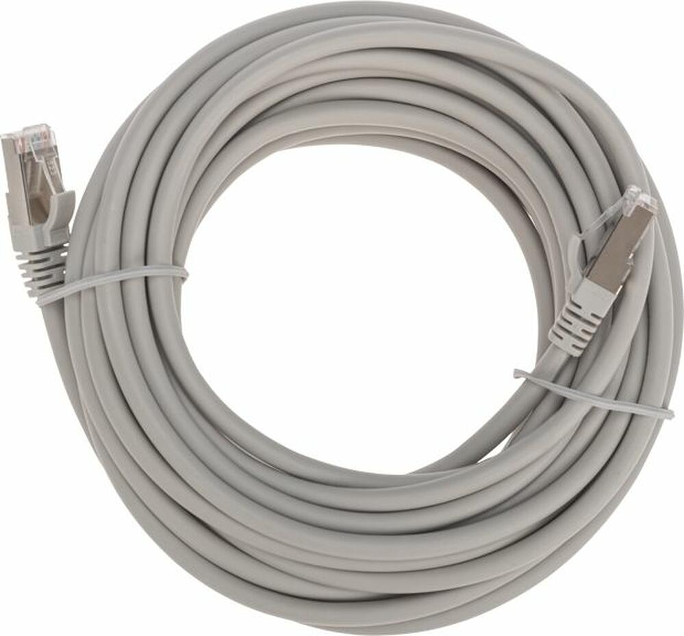 REXANT 02-0390-7 Патч-корд S/FTP, CAT 6A (10G), RJ45-RJ45, 28AWG, LSZH, серый, 7м REXANT