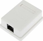 REXANT 03-0132 Розетка компьютерная внешняя, 1-порт RJ-45 (8P8C), UTP CAT 6 REXANT