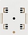 REXANT 03-0142 Розетка компьютерная внешняя, 1-порт FTP RJ-45 (8P8C), CAT 6 REXANT