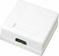 REXANT 03-0151 Розетка компьютерная внешняя 2-порта, UTP RJ-45 (8P8C), CAT 5e REXANT