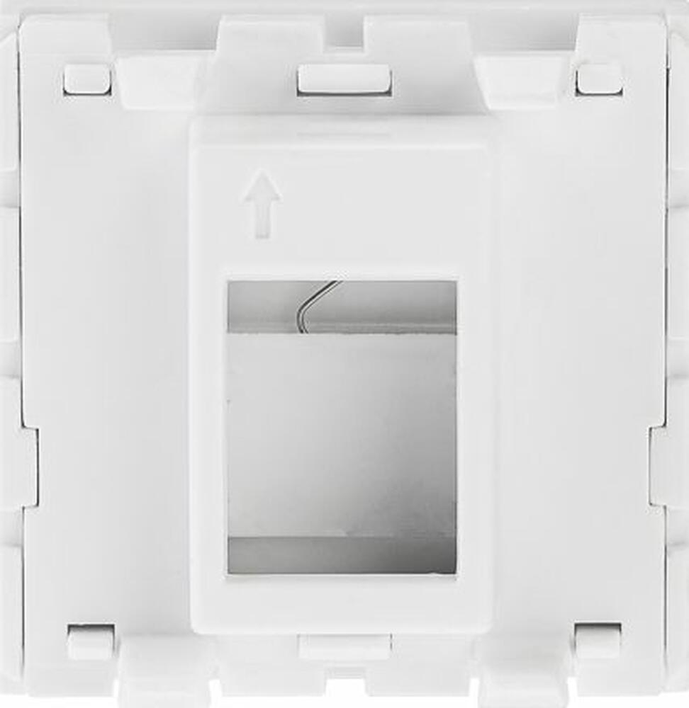 REXANT 03-0261 Вставка Mosaic 45x45, на 1 порт со шторкой 