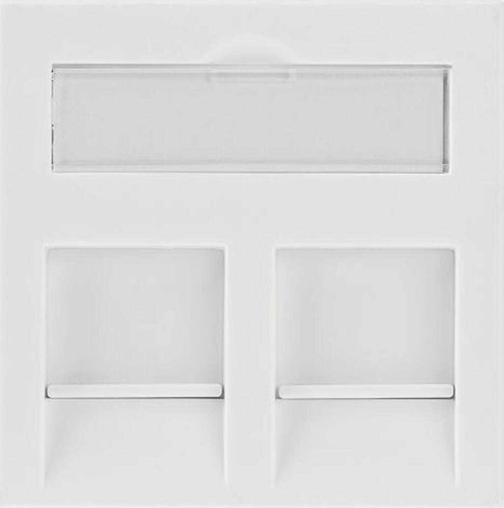REXANT 03-0262 Вставка Mosaic 45x45, на 2 порта со шторкой 