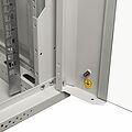 REXANT 04-0664-111 Настенный шкаф 19 quot; 6U 600×450×368 (ШxГxВ), дверь стекло, металлическая задняя стенка, боковые съемные стенки, RAL 7035 REXANT